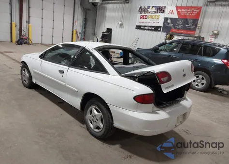 2002 Chevrolet Cavalier from USA, damaged, VIN 1G1JC124927256559